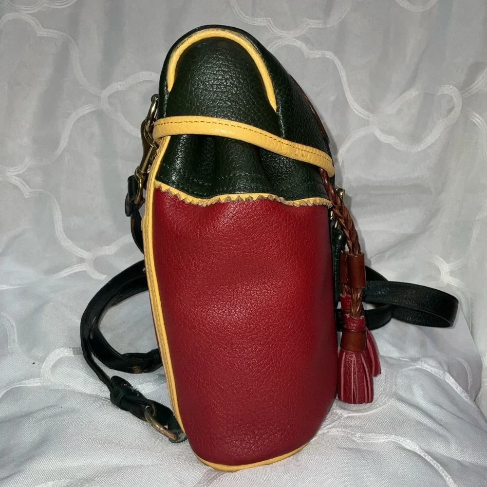 Dooney & Bourke vintage teton backpack all leather. From 1990